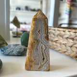 Crazy Lace Agate Tower