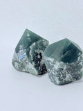 Semi-polished Aventurine Point small