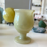 Green Calcite Cup