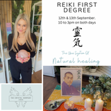 Reiki First Degree 12th & 13th September