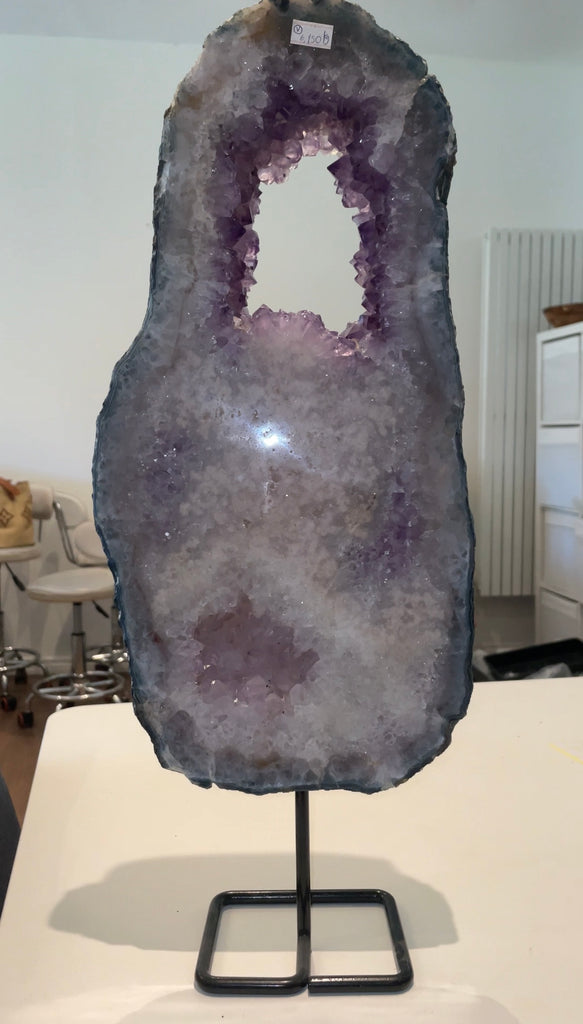 Amethyst Large on a stand