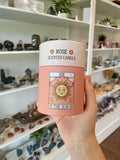 The Sun Tarot Rose Scented candle