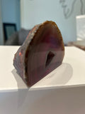 Pink Agate Geode