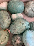 Chrysocolla tumblestone