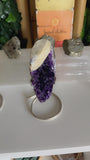 Amethyst on a stand