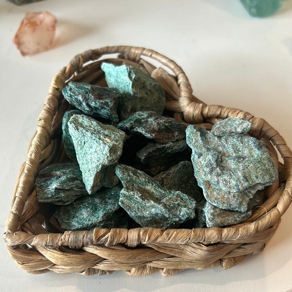 Fuchsite Raw Pieces – The Crystal Company London LTD