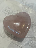 Rose Quartz Heart Dish