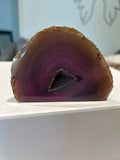 Pink Agate Geode