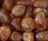 Tangerine Aura Tumblestone