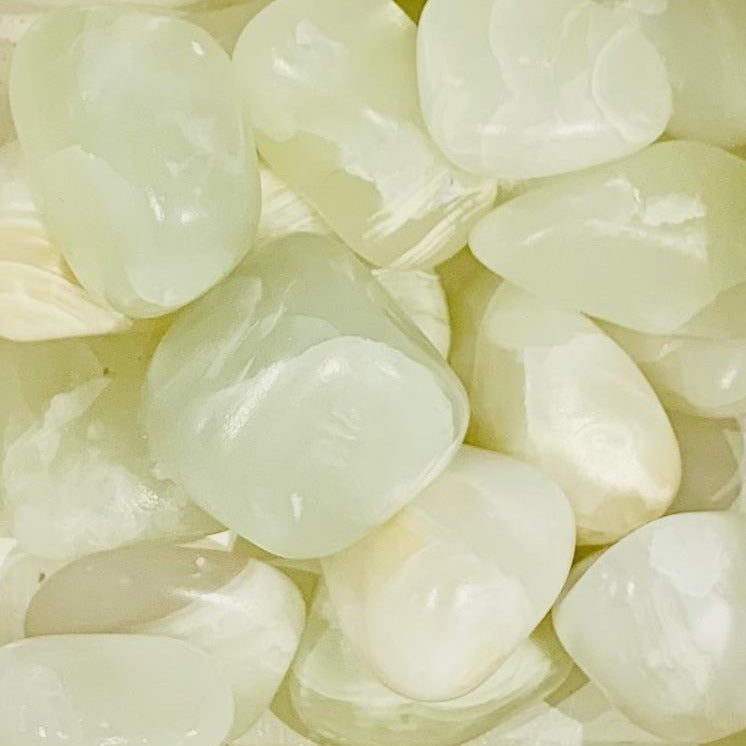White Onyx Tumble Stone