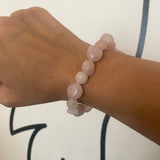 Rose Quartz Bracelet Large
